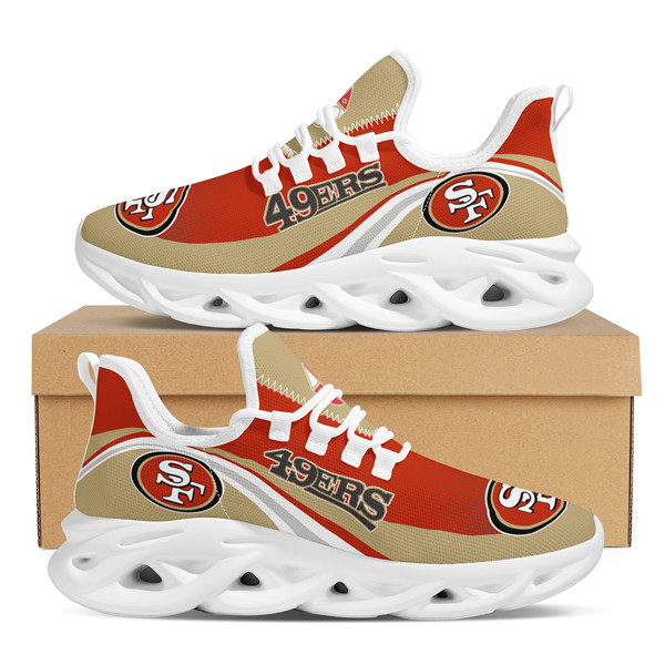 Women's San Francisco 49ers Flex Control Sneakers 014